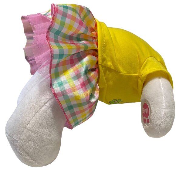 Build a Bear Sanrio Spring Gingham Hello Kitty 18" Plush with Top and Skirt - Picture 5 of 12